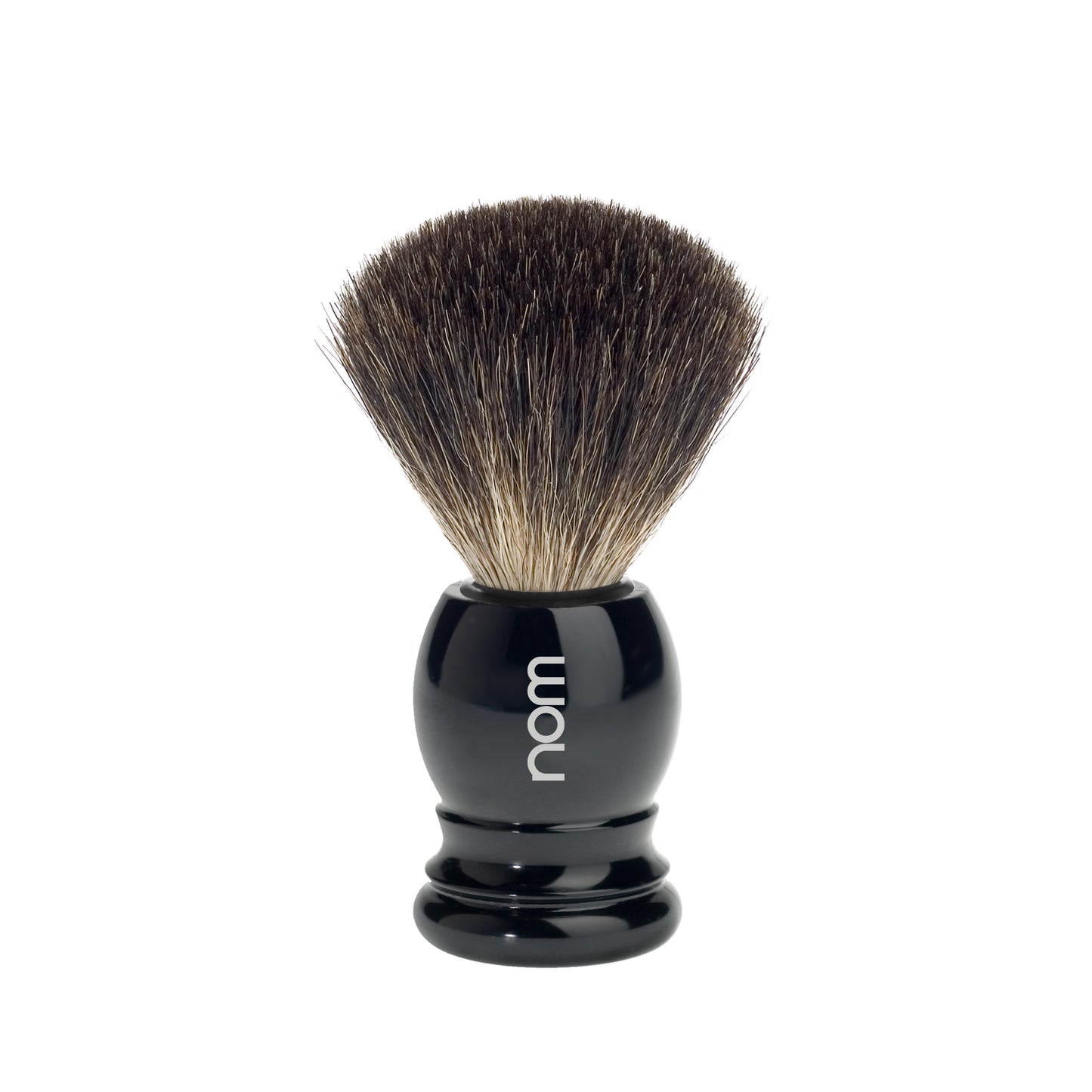 Muhle Pure badger brush. Handle made of black plastic 21mm