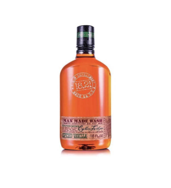 18.21 Man Made Wash : Conditioning Shampoo and Body wash - Spiced Vanilla 18oz