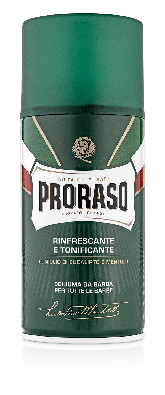 Proraso Shaving Foam Refresh Eucalyptus & Menthol (green) 300ml