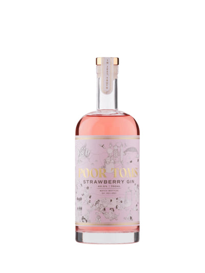 Poor Toms Strawberry Gin 700mL 40%