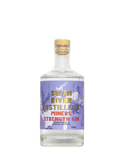 Swan River Distilling Miners Strength Gin 700mL 58%