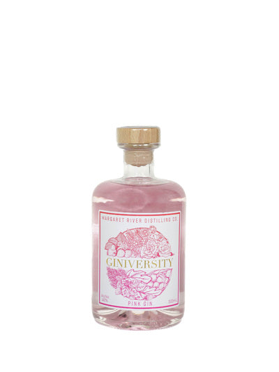 Giniversity Pink Australian Gin 500mL 40%