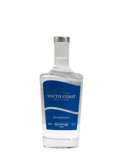 South Coast Breakwater Navy Strength Gin 700mL 57.5%