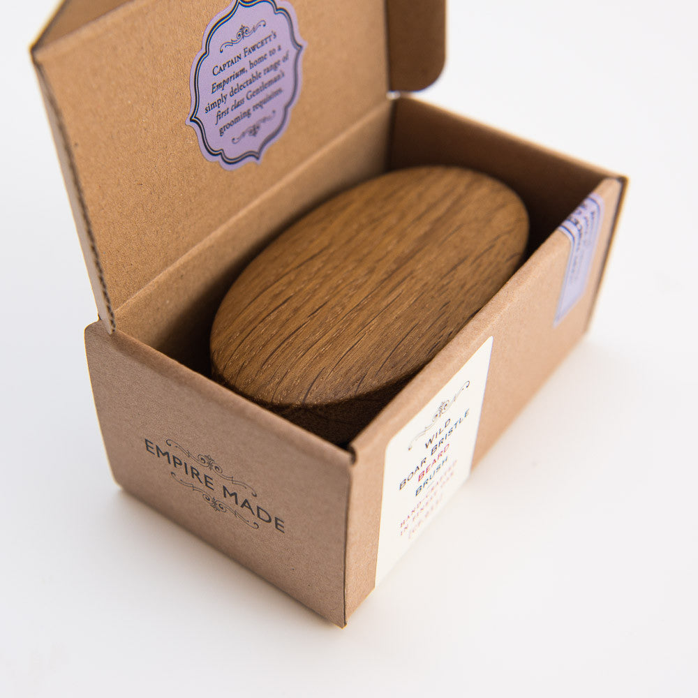 Captain Fawcett Wild Boar Bristle Beard Brush