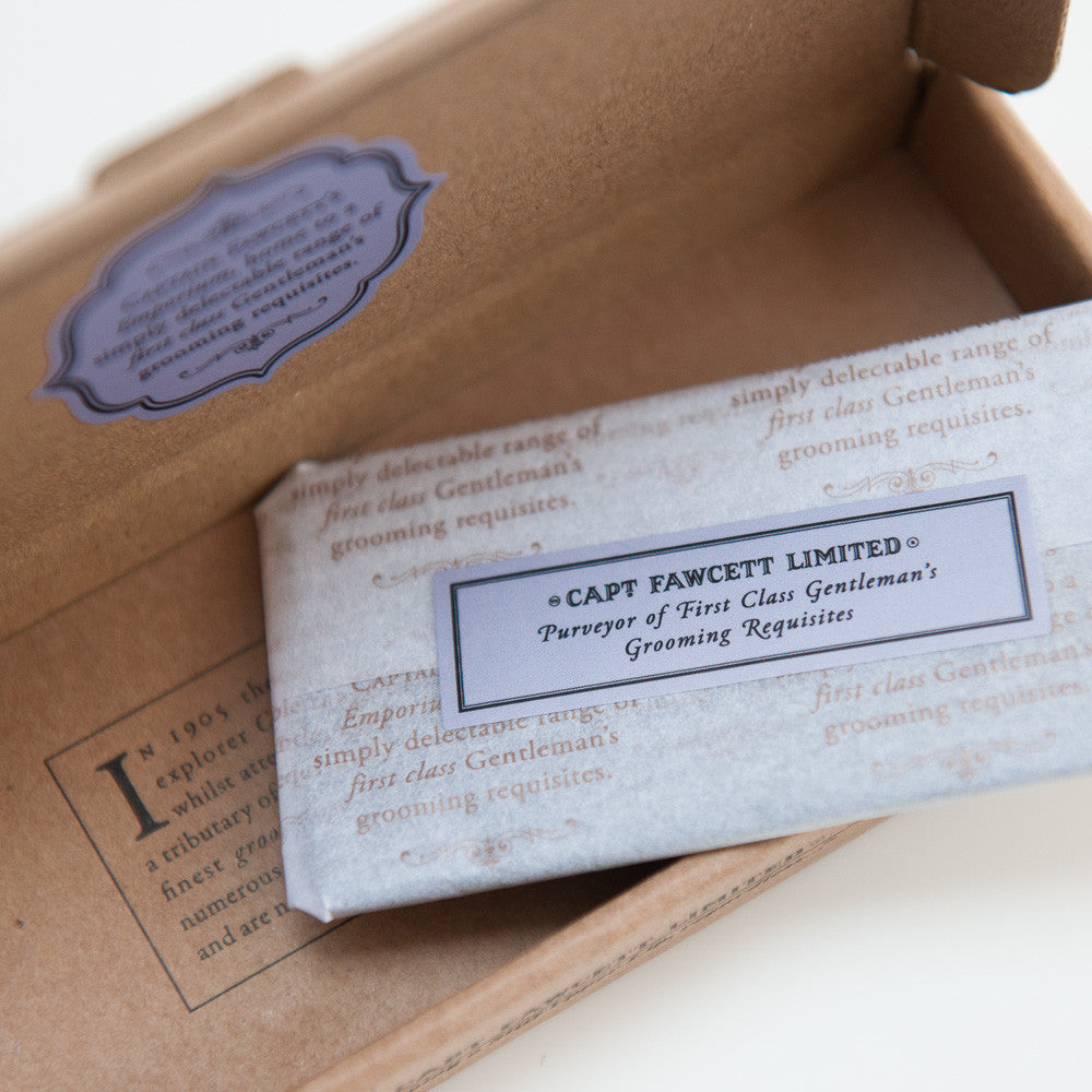 Captain Fawcett Small Leather Sleeve for Moustache Comb