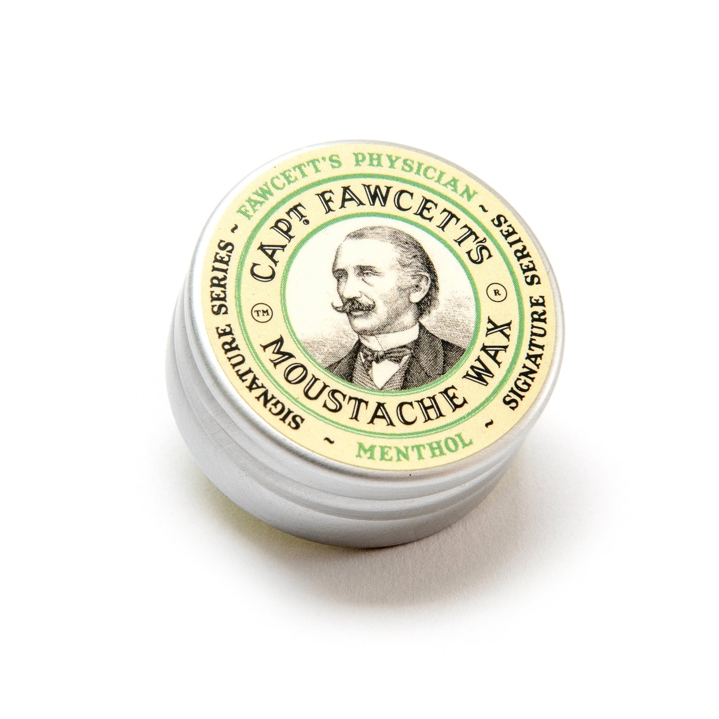 Captain Fawcett Physician Moustache wax - Menthol NEW 15ml