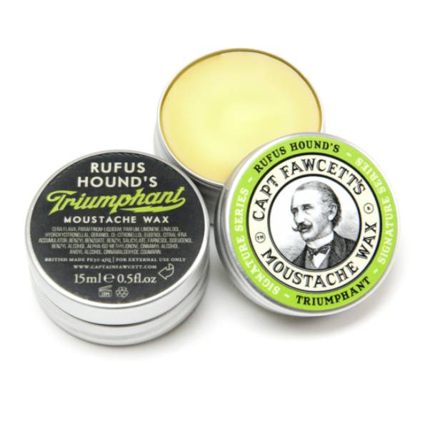 Captain Fawcett Rufus Hound's Triumphant moustache wax 15ml