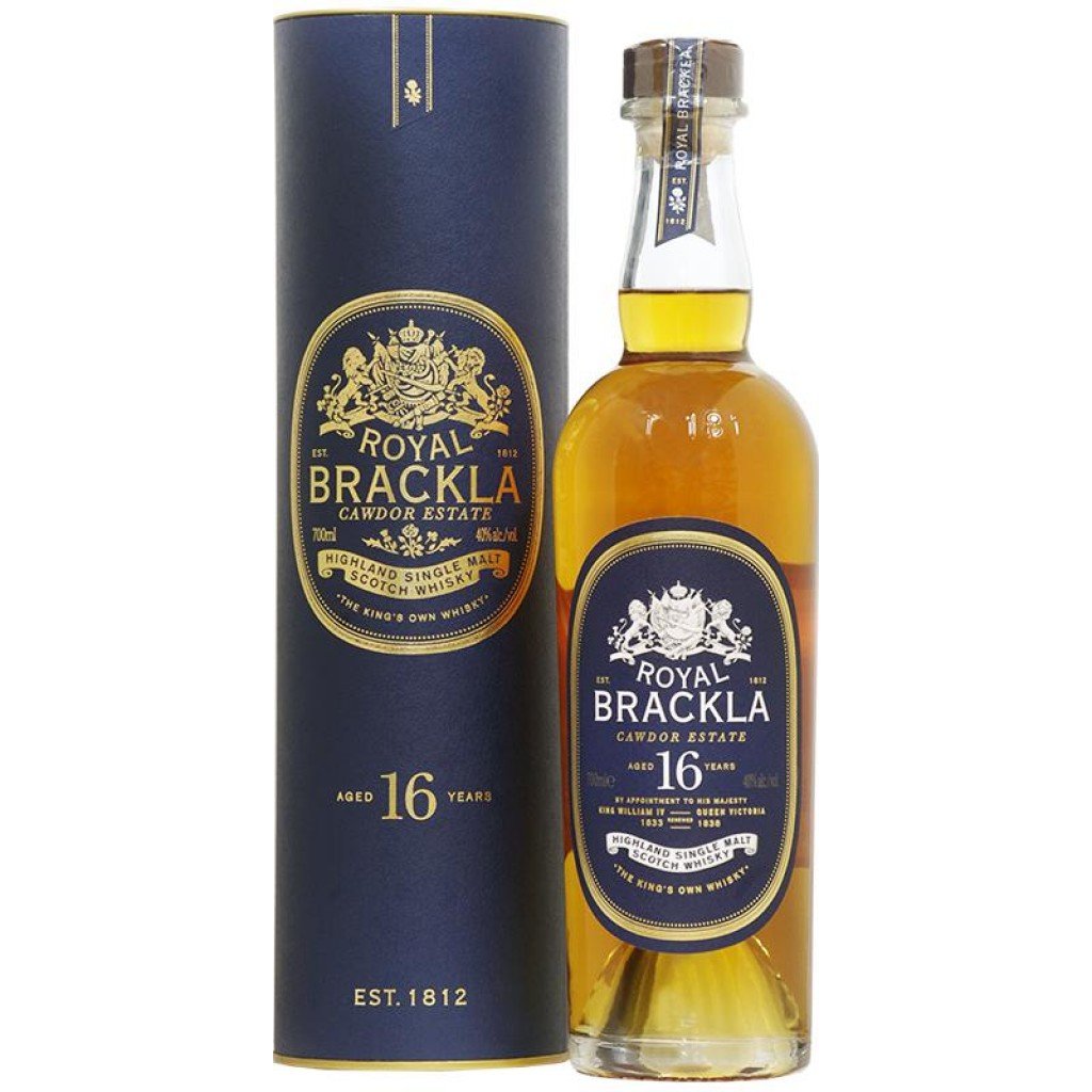 ROYAL BRACKLA 16 YEAR OLD WHISKY 700ml