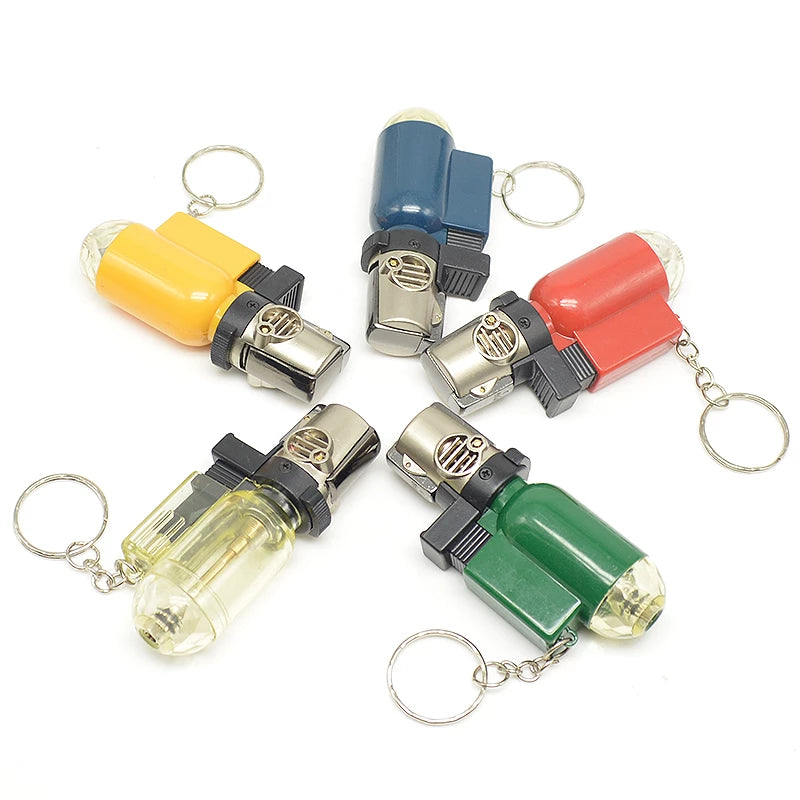 Mini Gas Lighter Windproof Blue Flame Jet Torch Lighters