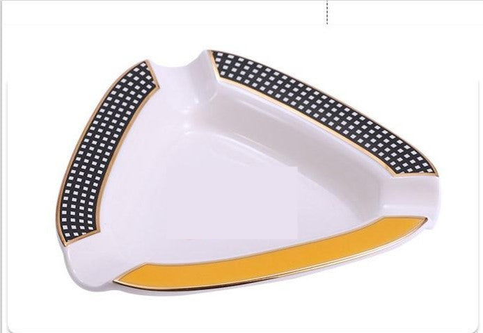 Ceramic Cohiba style ashtray