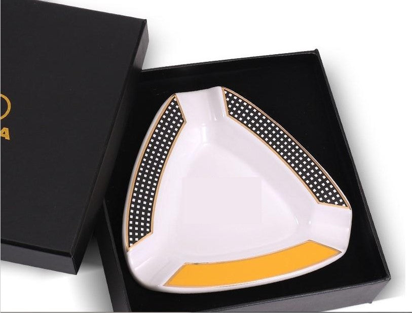 Ceramic Cohiba style ashtray