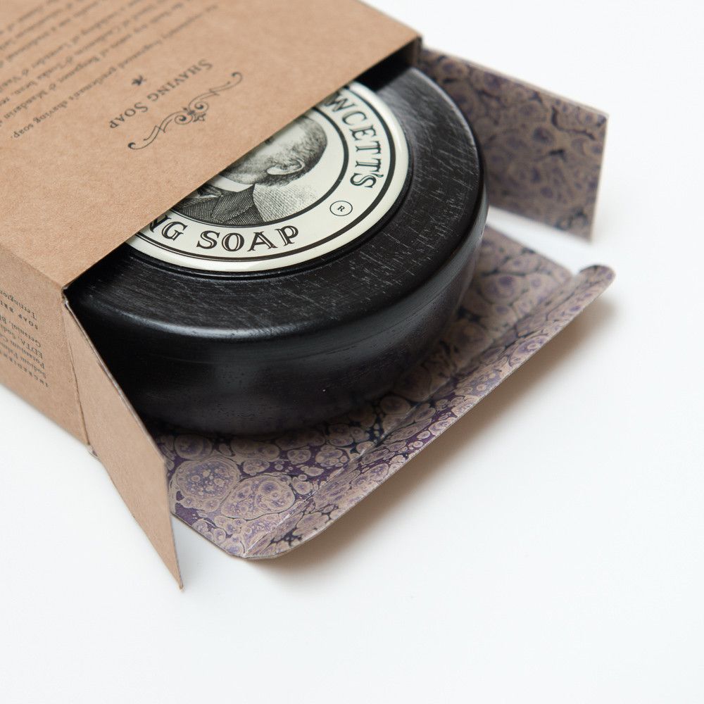 Captain Fawcett Shaving Soap - Wooden Bowl 100g