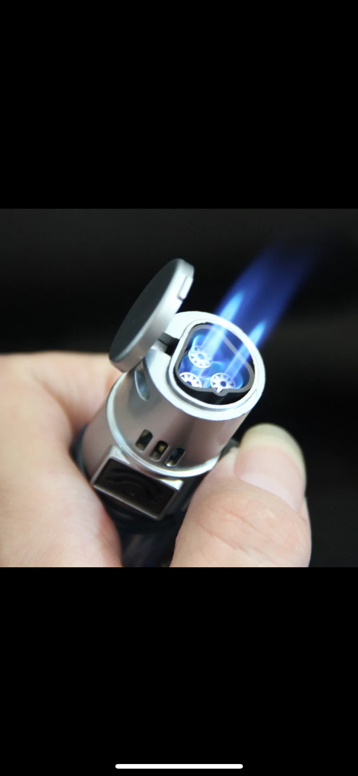 Triple jet Torch Lighter