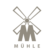Muhle Pure badger brush. Handle made of black plastic 21mm