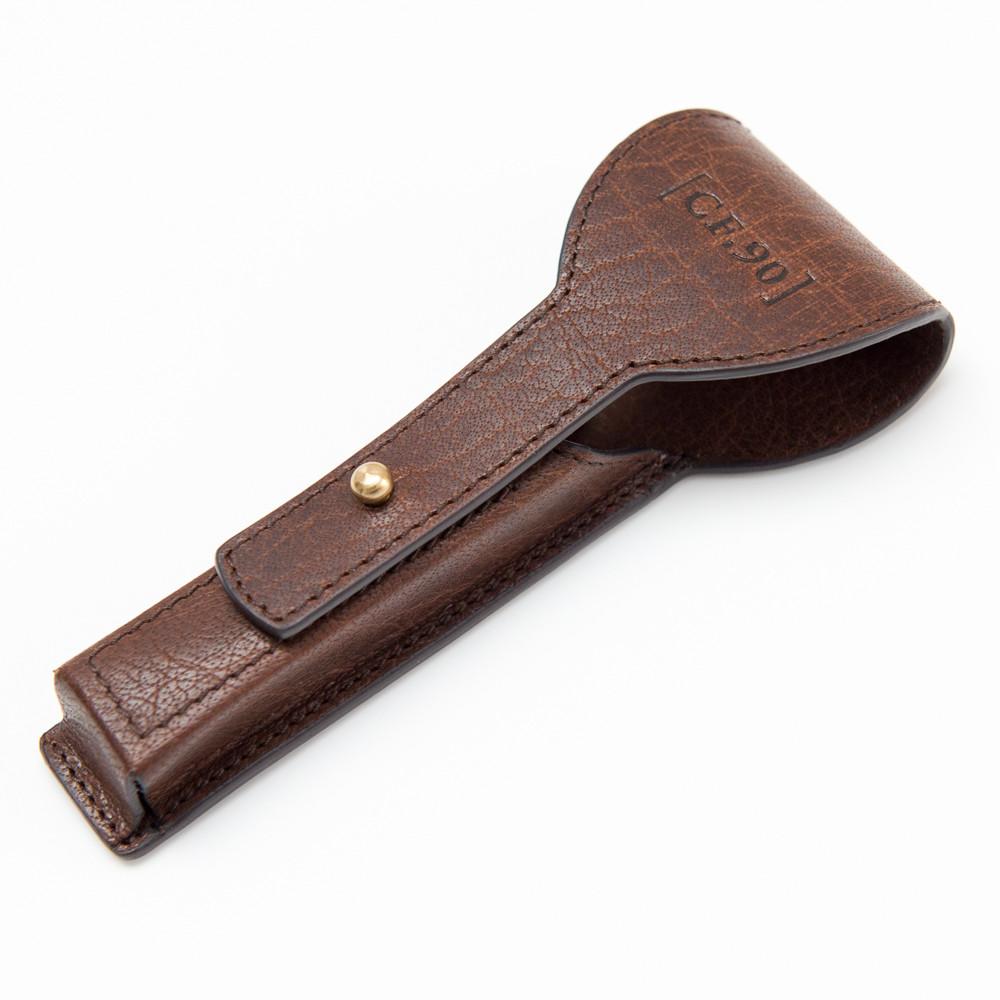 Captain Fawcett Handcrafted Leather Case for Mach 3 Razor