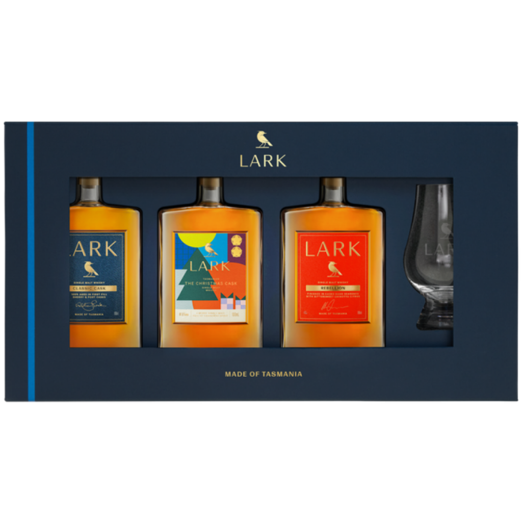 LARK DISTILLERY CHRISTMAS 2023 3 X 100ML GIFTPACK 300ML