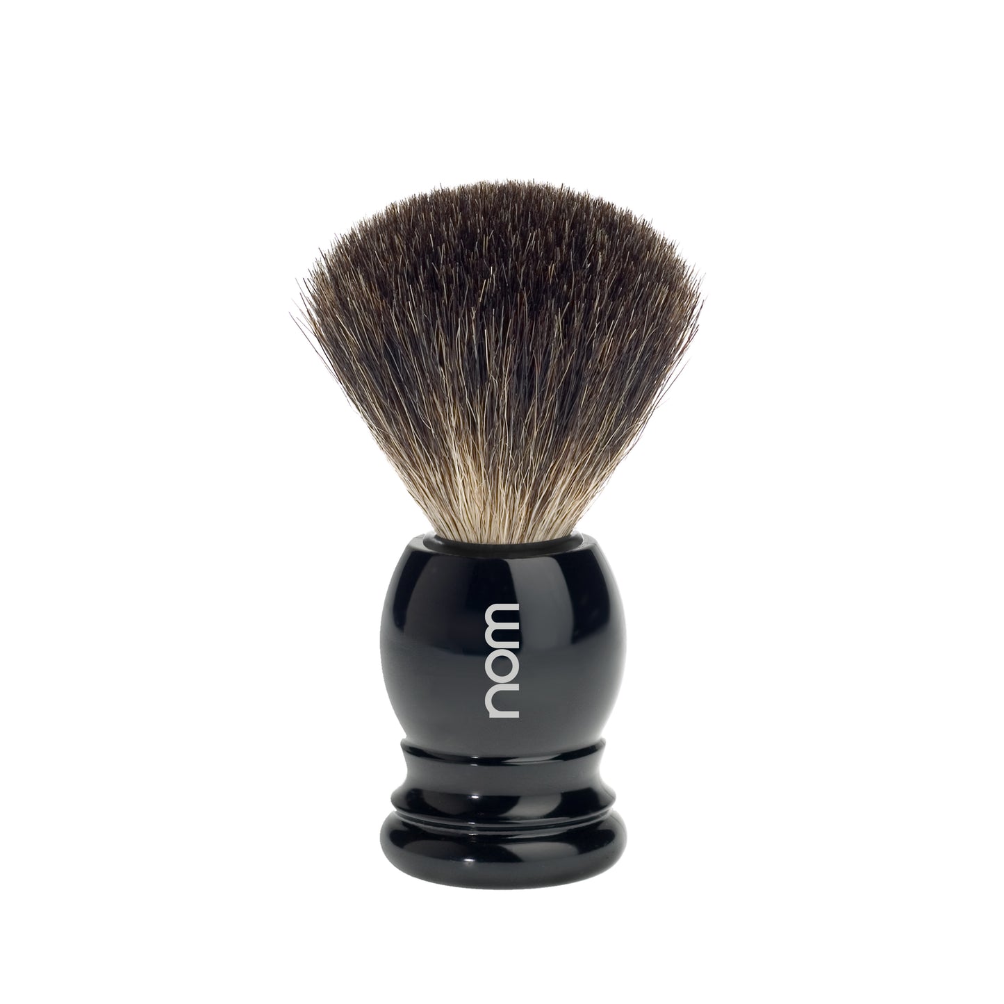 Muhle Pure badger brush. Handle made of black plastic  21mm
