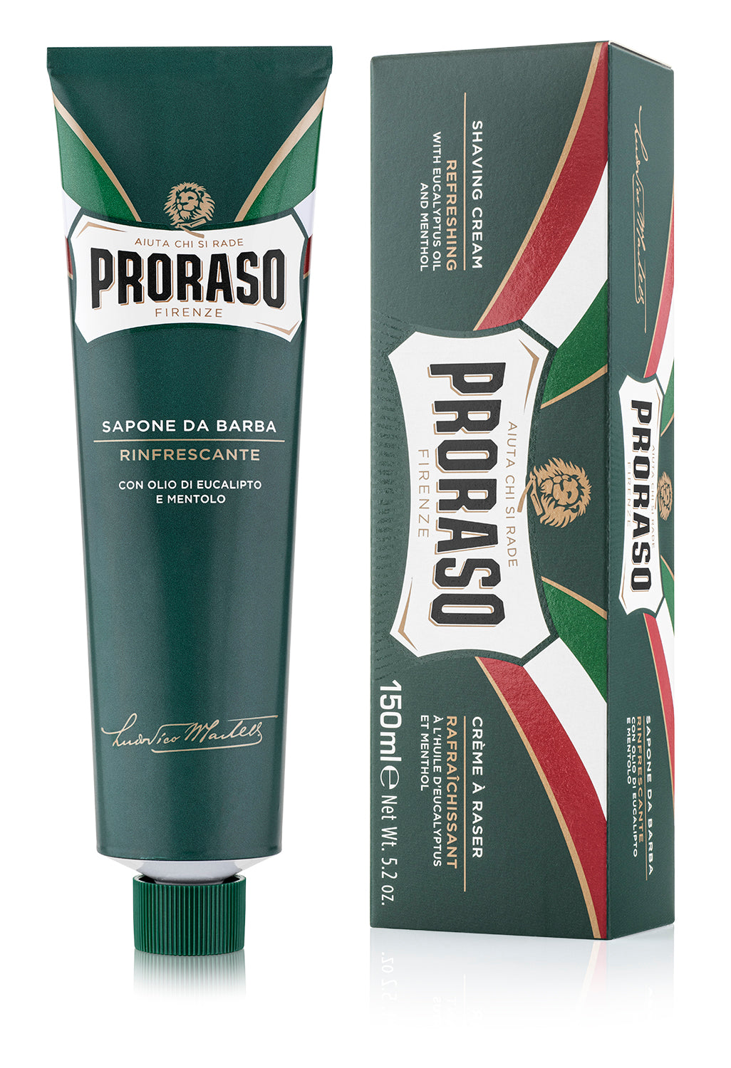 Proraso Shaving Cream Tube (green)  150ml