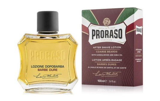 Proraso After Shave Lotion Nourish Sandalwood & Shea Butter (red) 100ml