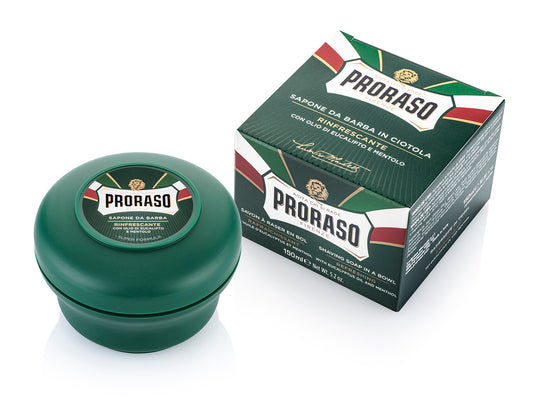 Proraso Shaving Cream Bowl Refresh Eucalyptus & Menthol (green)   150ml
