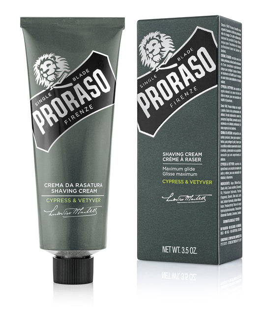 Proraso Shaving Cream Tube Cypress & Vetyver 100ml