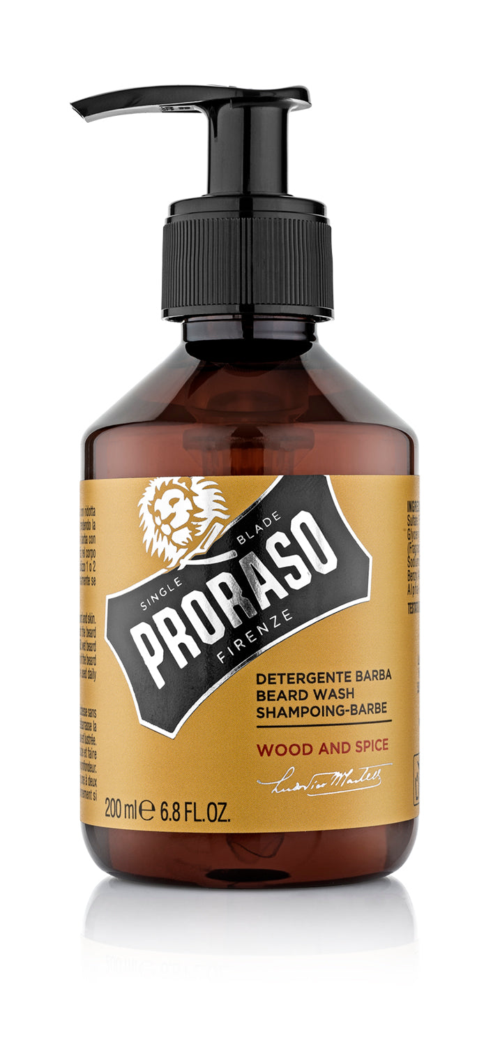 Proraso Beard Wash Wood and Spice 200ml