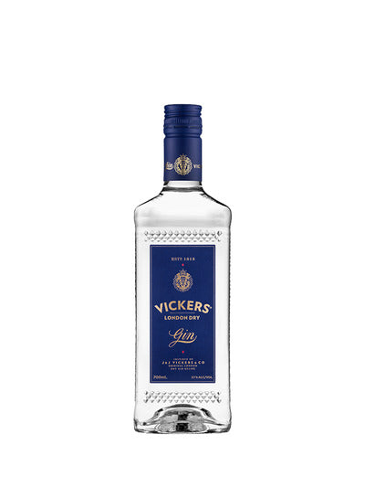Vickers London Dry Gin 700mL 37%