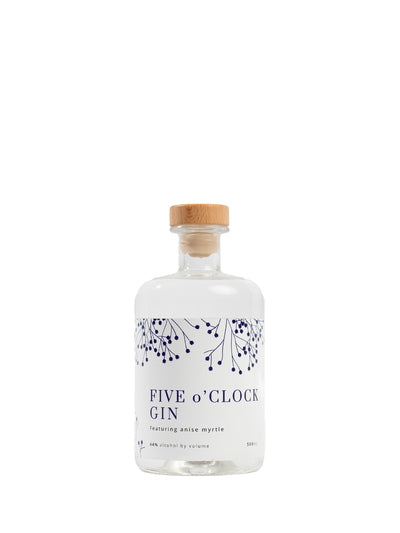 Clark Beverages Five O'Clock Gin 500mL 44%