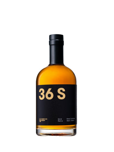 36 Short Gold Rakia 500mL 45%