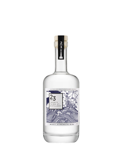 23rd Street Navy Strength Gin 700mL 57.7%