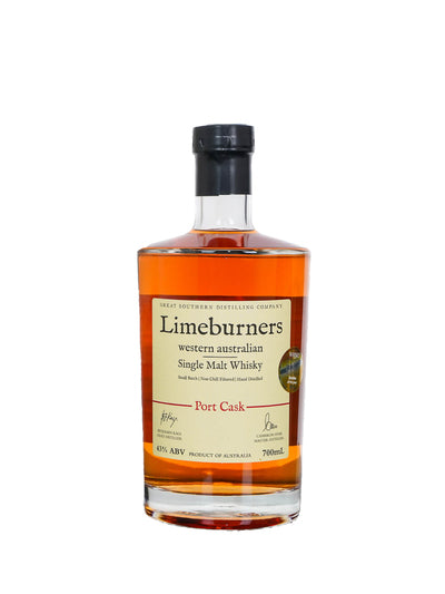 Limeburners Port Cask Whisky 700mL 43%