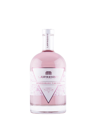 Lawrenny Meadowbank Pink Gin 700mL 38.5%