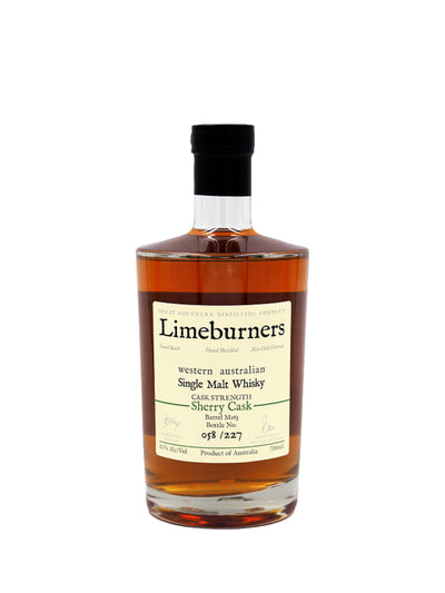 Limeburners Sherry Cask Strength Whisky 700mL 61%