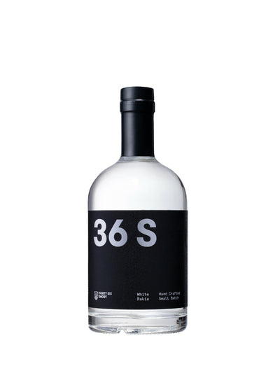 36 Short White Rakia 500mL 45%