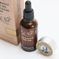 Captain Fawcett Ricki Hall Booze & Baccy Beard Oil and Moustache Wax Gift Set