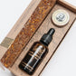 Captain Fawcett Ricki Hall Booze & Baccy Beard Oil and Moustache Wax Gift Set