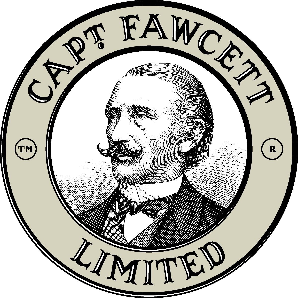 Captain Fawcett Tin Badge