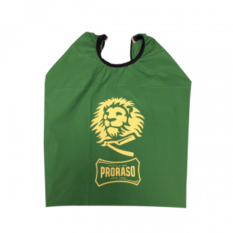 Proraso Barber Cape ( Green with Gold Lion)