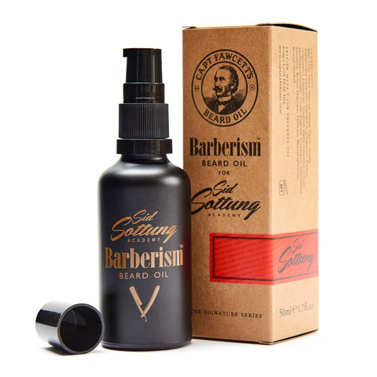 Captain Fawcett Beard Oil Sid Sottung's Barberism - NEW 50ml