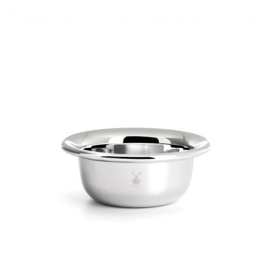 MUHLE Stainless steel, chrome-plated Shaving Bowl.