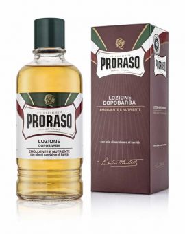 Proraso After Shave Lotion Nourish Sandalwood & Shea Butter (red) Professional Size - Pump sold separately (code:40080000) 400ml