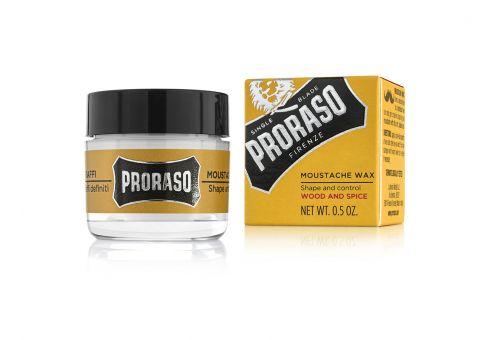 Proraso Wood & Spice Moustache Wax - 15ml