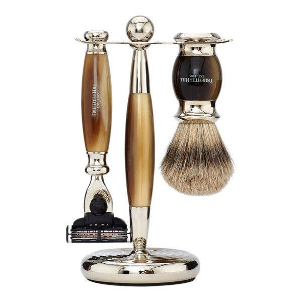 Truefitt & Hill Edwardian Collection Shaving Set – Mach 3 - Horn